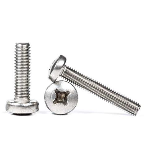 SS Machine Screw PAN Head - from ₹2/Nos