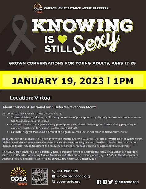 National Birth Defects Prevention Month, January 19 2023 | Online Event ...