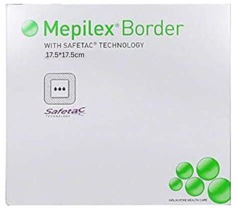 Mepilex Border With Safetach Technology Best For Leg Ulcers Traumatic ...