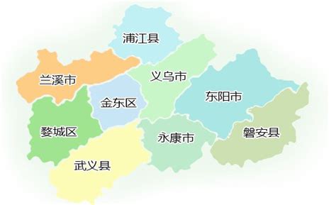 金华市2区3县4市，建成区面积排名，最大是义乌市，最小是磐安县_腾讯新闻