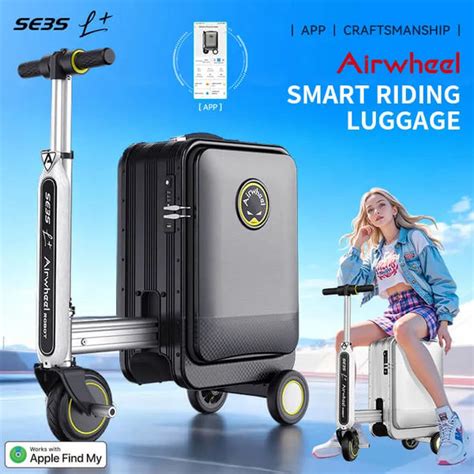 Buy Smart Rideable Electric Luggage Suitcase Scooter for Travel