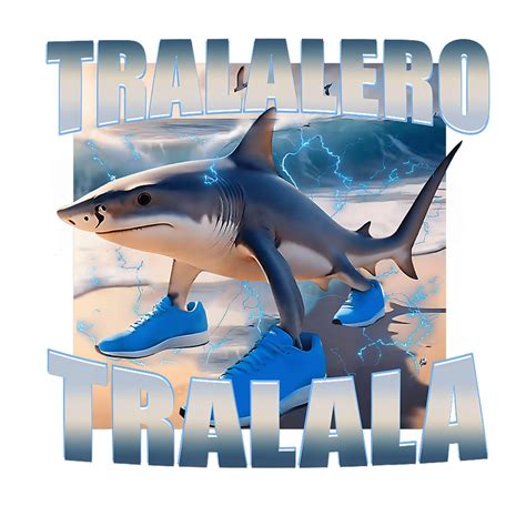 Tralalero Tralala Bootleg Brainrot Italian Brainrot Meme Png, Shark ...