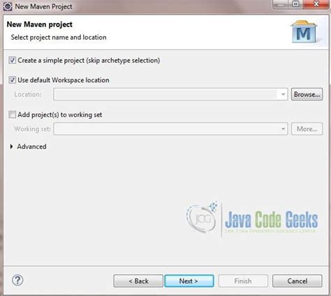 Java Eclipse Maven Tutorial 的图像结果