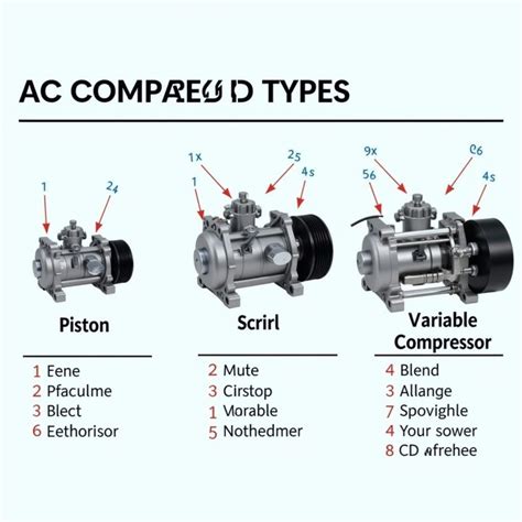 Types of Car AC Compressors - XE TẢI HÀ NỘI