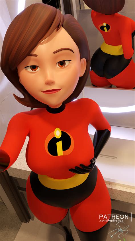 Sexy Helen Parr Elastigirl Selfie by AlenAbyss on DeviantArt