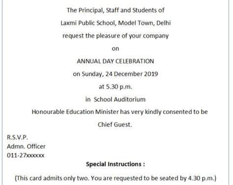 You and your wife have been invited to the 50thAnniversary of Ms. and ...