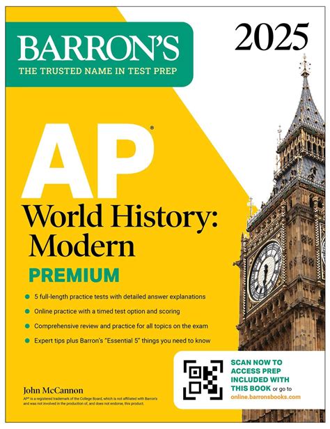 Amazon.com: AP World History: Modern Premium, 2025: Prep Book with 5 ...