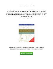 Image result for Structured Programming Using C.pdf
