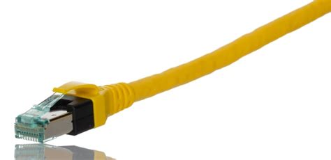 09474747111 HARTING | HARTING, 2m Cat6, Yellow RJ45 to Male RJ45 Male ...