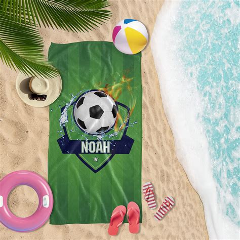 Toalla Playa Tamaño Grande Toalla De Playa Personalizada Con Tu Nombre ...