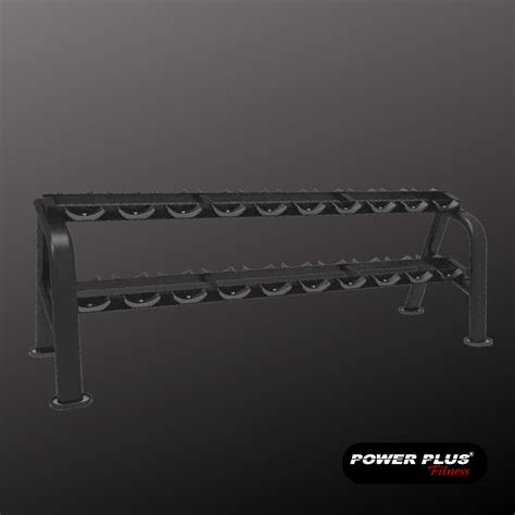 2 TIERS DUMBBELL RACK – Power Plus Fitness
