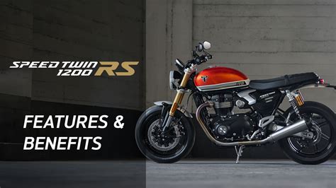 Triumph Speed Twin 1200 RS | For the Ride
