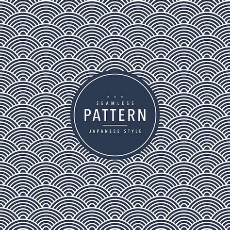 Japanese seamless wave pattern traditional chinese texture oriental new ...