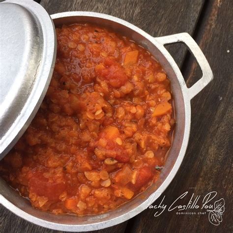 Boloñesa de lentejas – Pachy Castillo Pou – Dominican Chef | Ethnic ...
