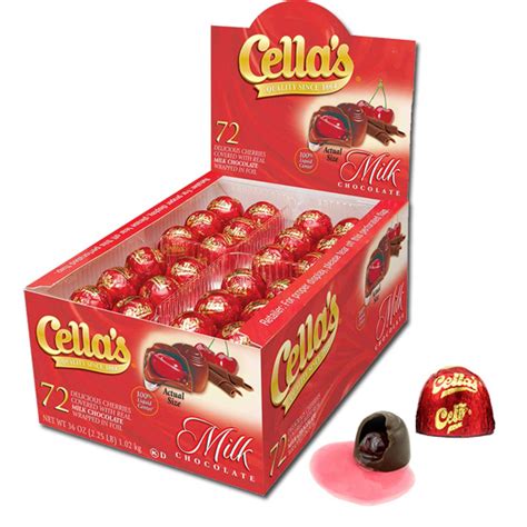 Cella's Milk Chocolate Covered Cherries 36oz - 72ct – I Got Your Candy