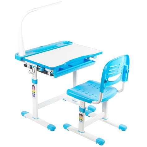 Vivo Height Adjustable Children's Desk And Chair Set at Carlos Snyder blog