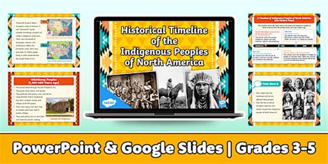 Native American History Timeline | 3rd Grade Resource