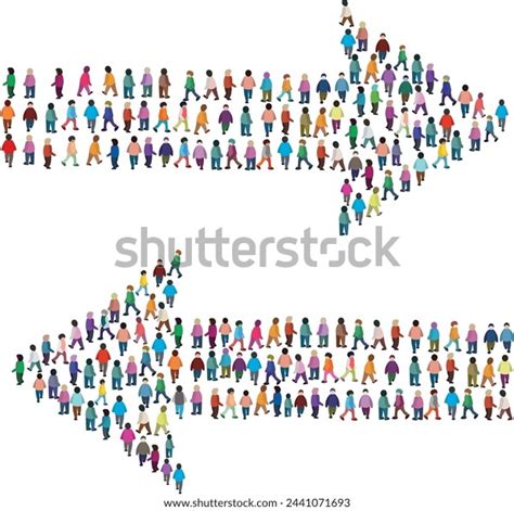 Group of People Standing in Perfect Composition 的图像结果