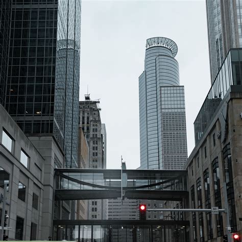 Download wallpaper 2780x2780 city, skyscraper, architecture, road, cars ...