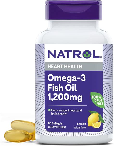 Amazon.com: Nature Made Extra Strength Burp Less Omega 3 Fish Oil 1400 ...