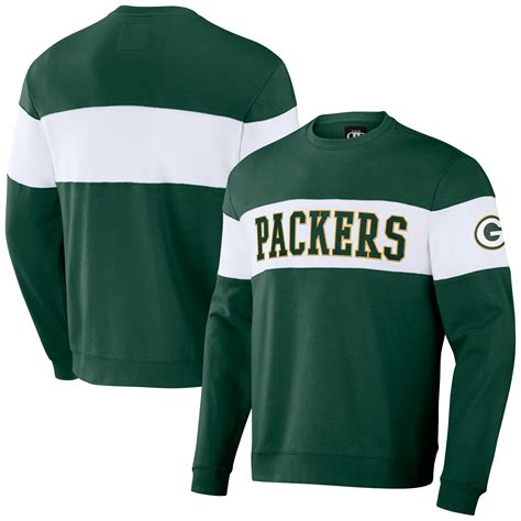 Green Bay Packers Darius Rucker Team Stripe Sweatshirt - Mens | Rebel Sport