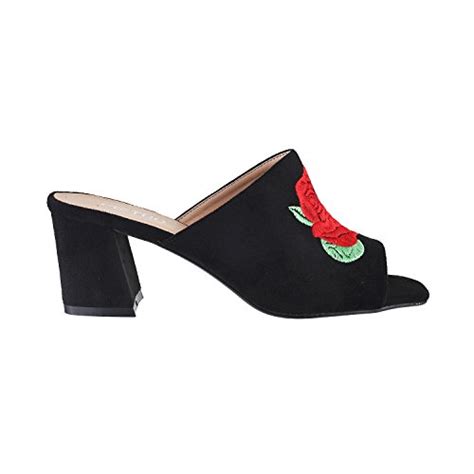 Metro Women Black Synthetic Mules (Size Euro38/Uk5) (40-1841-11-38 ...