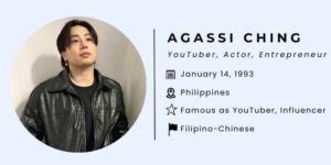 Agassi Ching Age, Parents, Height, Brother, Girlfriend, Net Worth