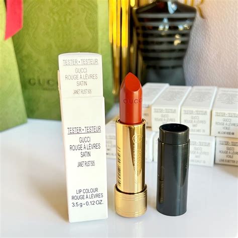 Gucci Rouge a Levres Satin Lip 3.5g สี505 | LINE SHOPPING