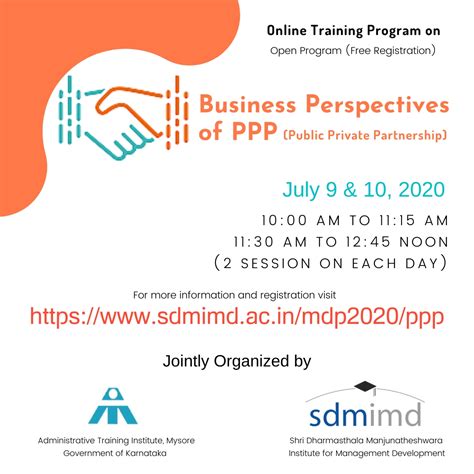 Training Program on Business Perspective of PPP | SDMIMD