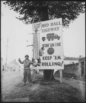 Prostitution, The Black Market & 6000 Trucks - The Red Ball Express ...