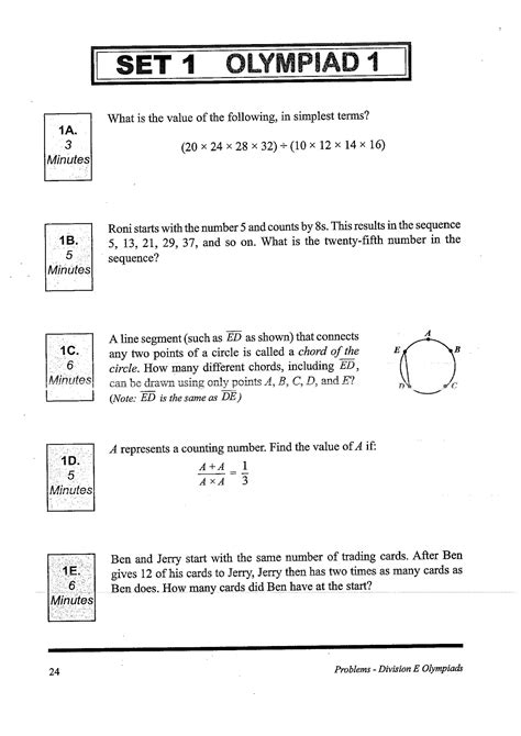 Image result for Olympic Math Problems
