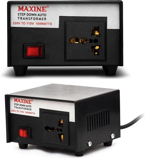 Maxine 100 Watt Step Down Voltage Converter Puer Copper Transformer ...