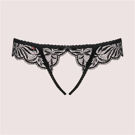 Crotchless Thong Open Fanatical Lingerie – Wild Berries Intimates