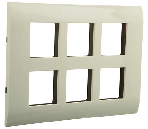 Logus Plastic 12-Module Plate (Candy White) : Amazon.in: Home Improvement