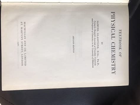 Amazon.in: Buy Textbook of Physical Chemistry: Second Edition Book ...