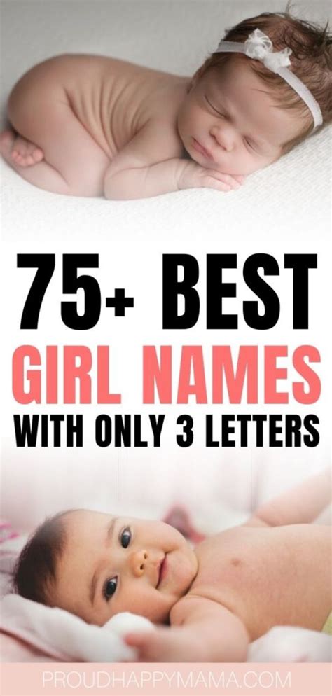 75+ 3 Letter Girl Names (With Meanings)