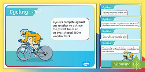 Cycling Display Facts