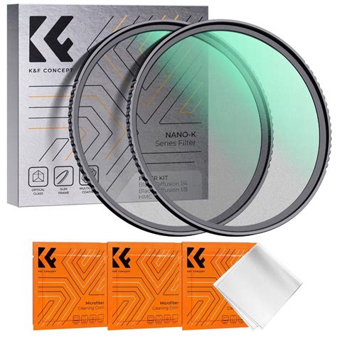 K&F 2x FILTR dyfuzyjny Black Mist 1/4+1/8 82mm - K&F Concept | Sklep ...