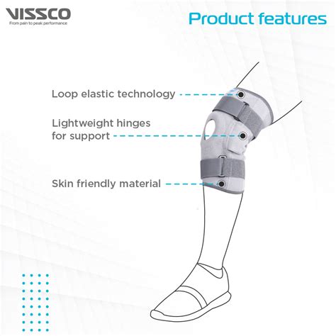 Buy Stretchable Hinged Elastic with Open Patella Online – Vissco Next