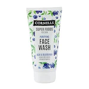 Cornells Super Foods Acai & Blueberry Face Wash 150ml | Leaves Skin ...