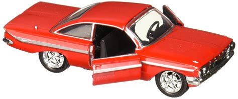 Buy Jada 98304 Fast & Furious Dom's 1961 Chevy Impala F8 "The e of the ...