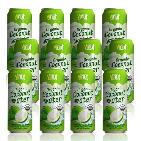 Vinut 100% Pure Organic Coconut Water, USDA Organic, India | Ubuy
