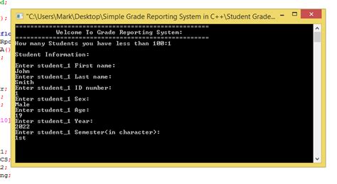 Simple Grading System in C Programming 的图像结果