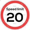 speed limit | Speed limit sticker | Speed limit posters