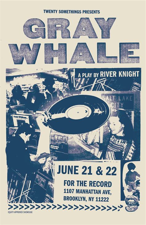 Gray Whale, For The Record, Brooklyn, 21 June to 27 June | AllEvents.in