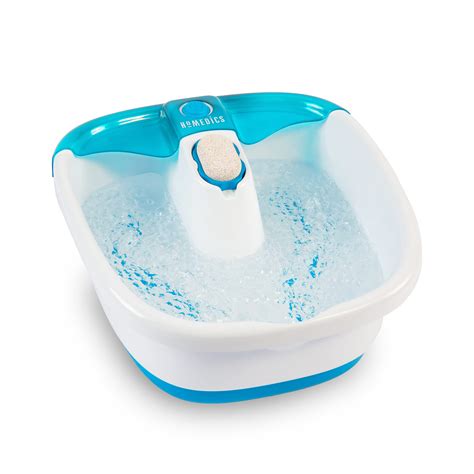 HoMedics Bubble Mate Foot Spa, Toe Touch Controlled Foot Bath with ...