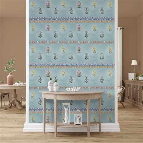 Sharmana, Indian Motif Theme Wallpaper | Life n Colors
