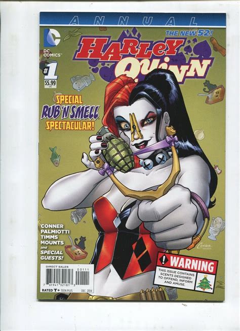 Harley Quinn: Annual #1 - Written by Jimmy Palmiotti! RUB N' Sniff ...