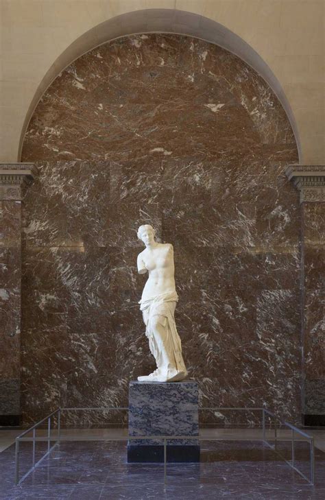 Attributed to Alexandros of Antioch | Aphrodite of Melos, called Venus de Milo (130-120 BCE) | Artsy