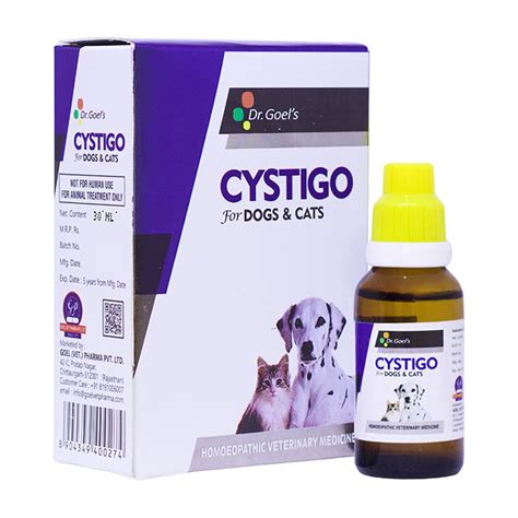 CYSTIGO for Pets – Homeopathic Remedy for Urinary Health – Goel Vet Pharma